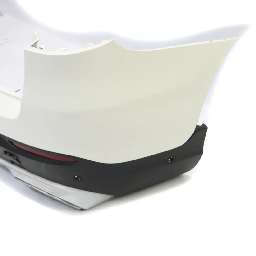 Bumper Trim Panel Covering Polar White - 149 to Mercedes X253 Rear with Part number A2538806101 Mercedes X253 Rear Bumper Trim Panel Covering Polar White - 149 - SKU A2538806101-POL - Part number A2538806101