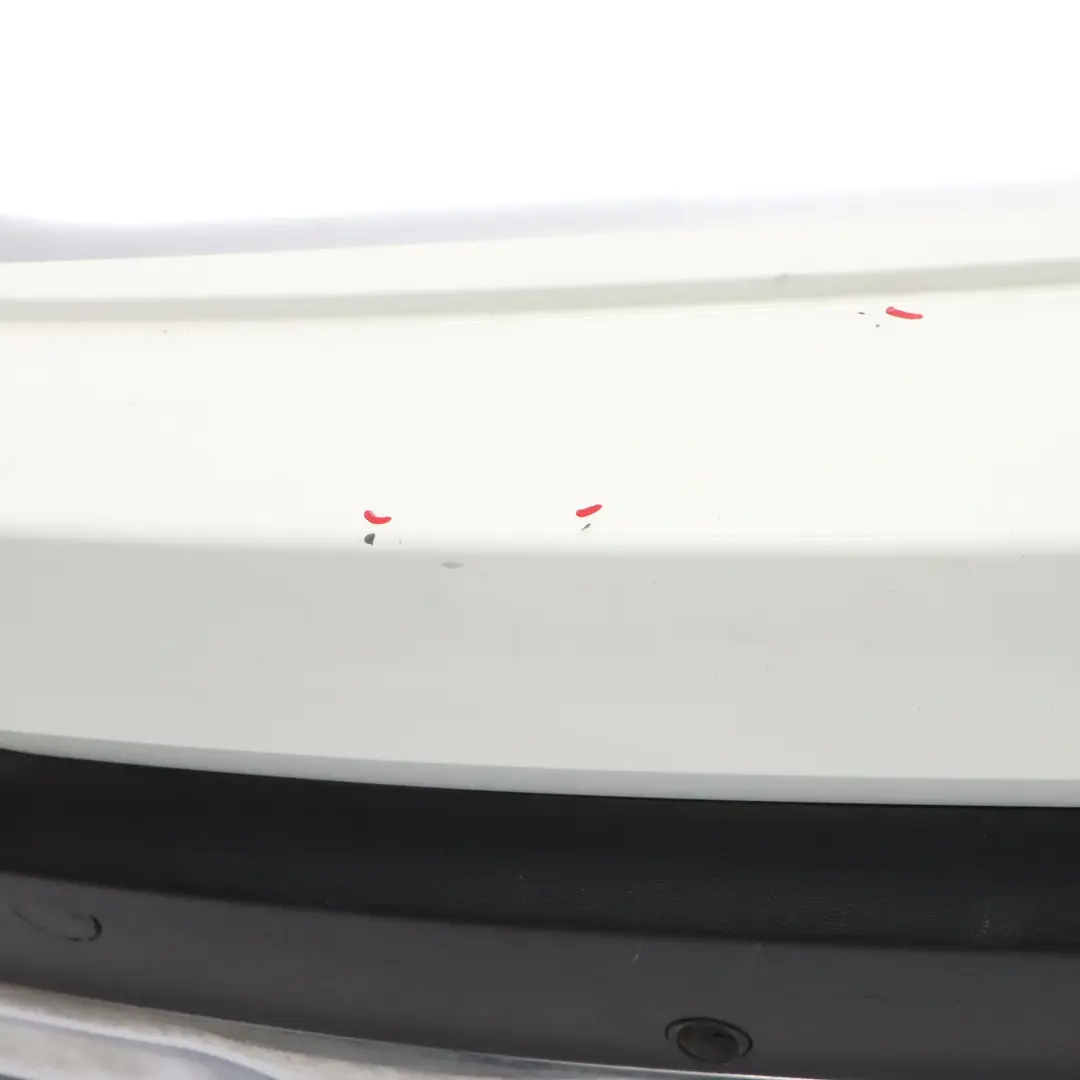 Bumper Trim Panel Covering Polar White - 149 to Mercedes X253 Rear with Part number A2538806101 Mercedes X253 Rear Bumper Trim Panel Covering Polar White - 149 - SKU A2538806101-POL - Part number A2538806101