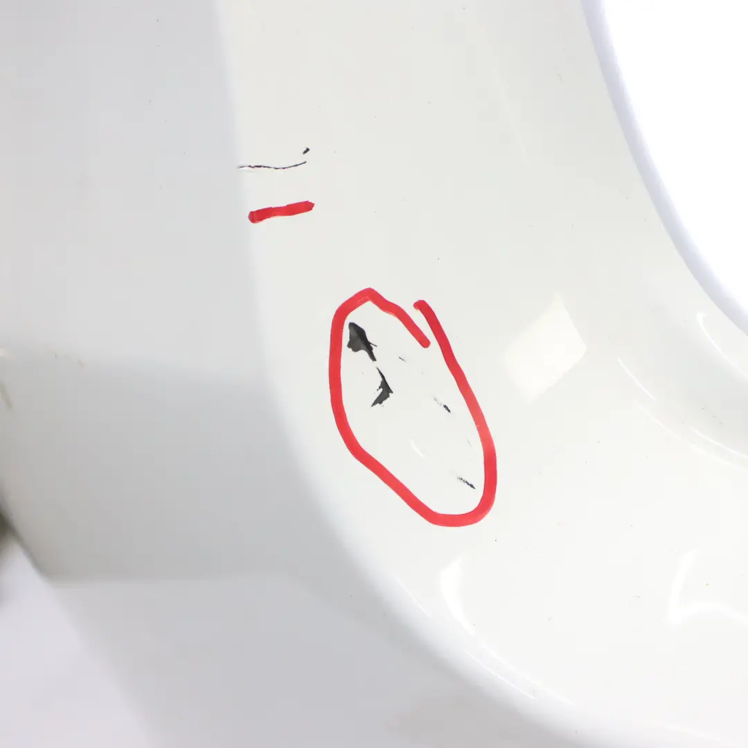 Bumper Trim Panel Covering Polar White - 149 to Mercedes X253 Rear with Part number A2538806101 Mercedes X253 Rear Bumper Trim Panel Covering Polar White - 149 - SKU A2538806101-POL - Part number A2538806101