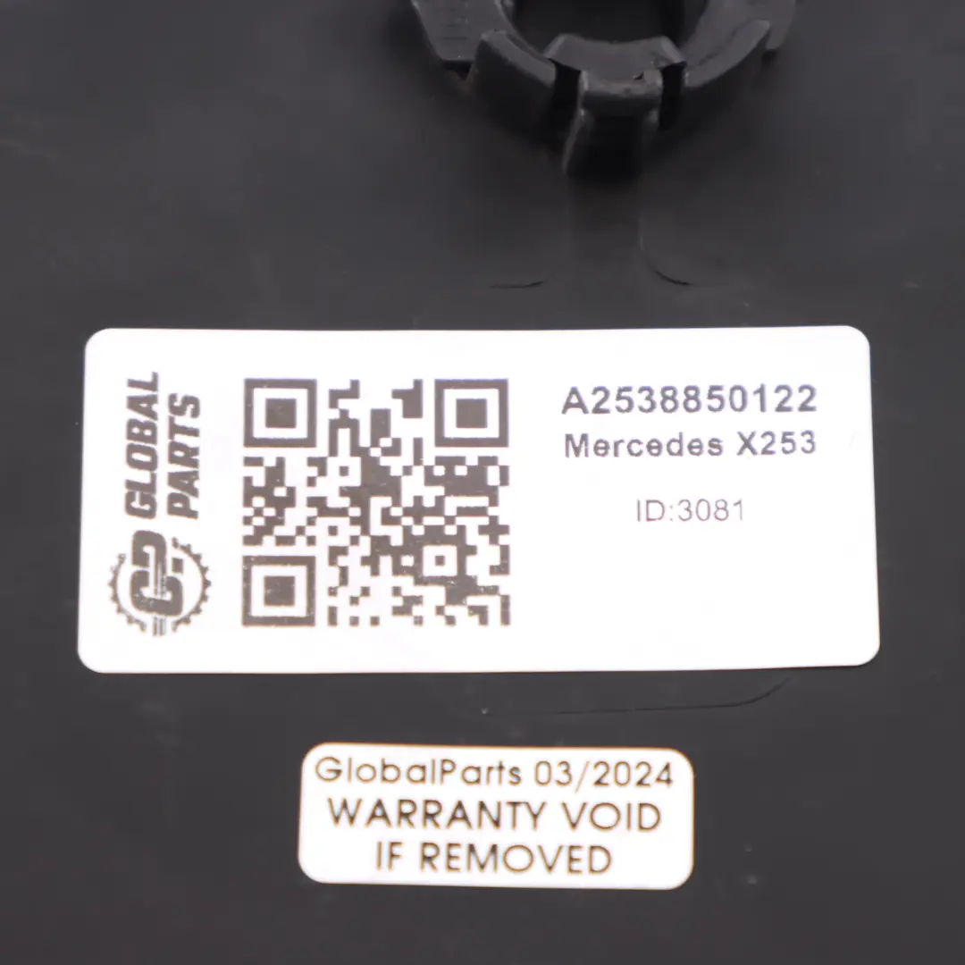 Mercedes X253 Kratka Zderzaka Przedniego Dolna Osłona Lewa - SKU A2538850122 - Numer Części A2538850122