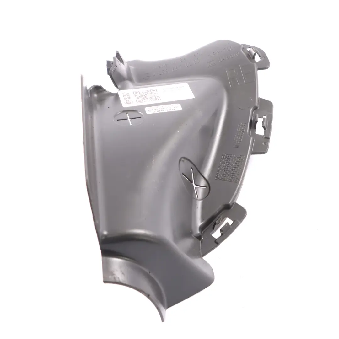  Conduit d'air Mercedes X253Grille de radiateur Séparation des flux d'air droit - SKU A2538870200 - Numéro de pièce A2538870200