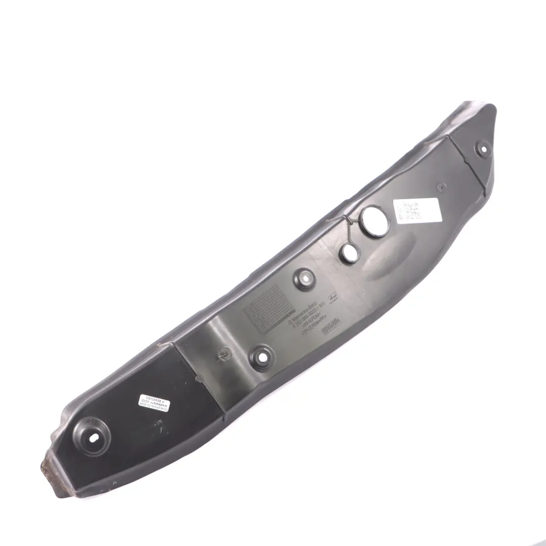 Fender Wing Panel Seal Front Left N/S Cover Bracket to Mercedes X253 with Part number A2538890025 Mercedes X253 Fender Wing Panel Seal Front Left N/S Cover Bracket - SKU A2538890025 - Part number A2538890025