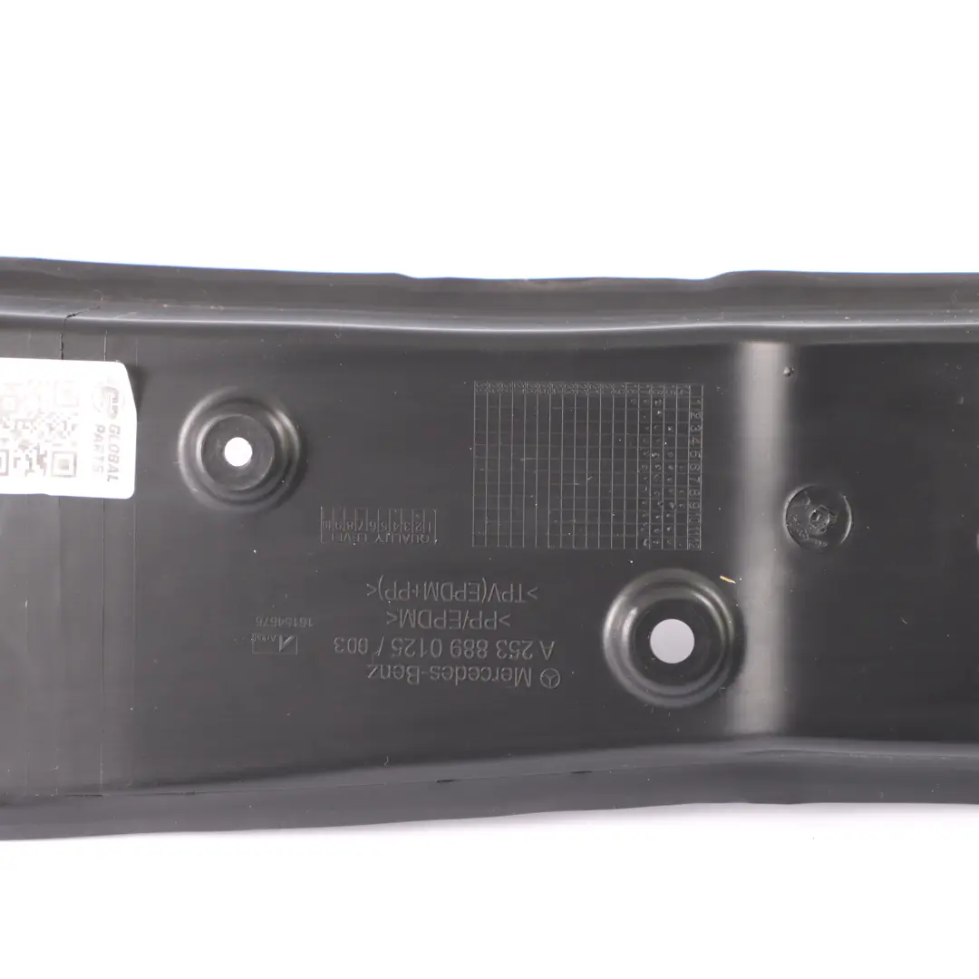 Mercedes X253 parafango pannello guarnizione anteriore destra staffa - SKU A2538890125 - Numero di parte A2538890125