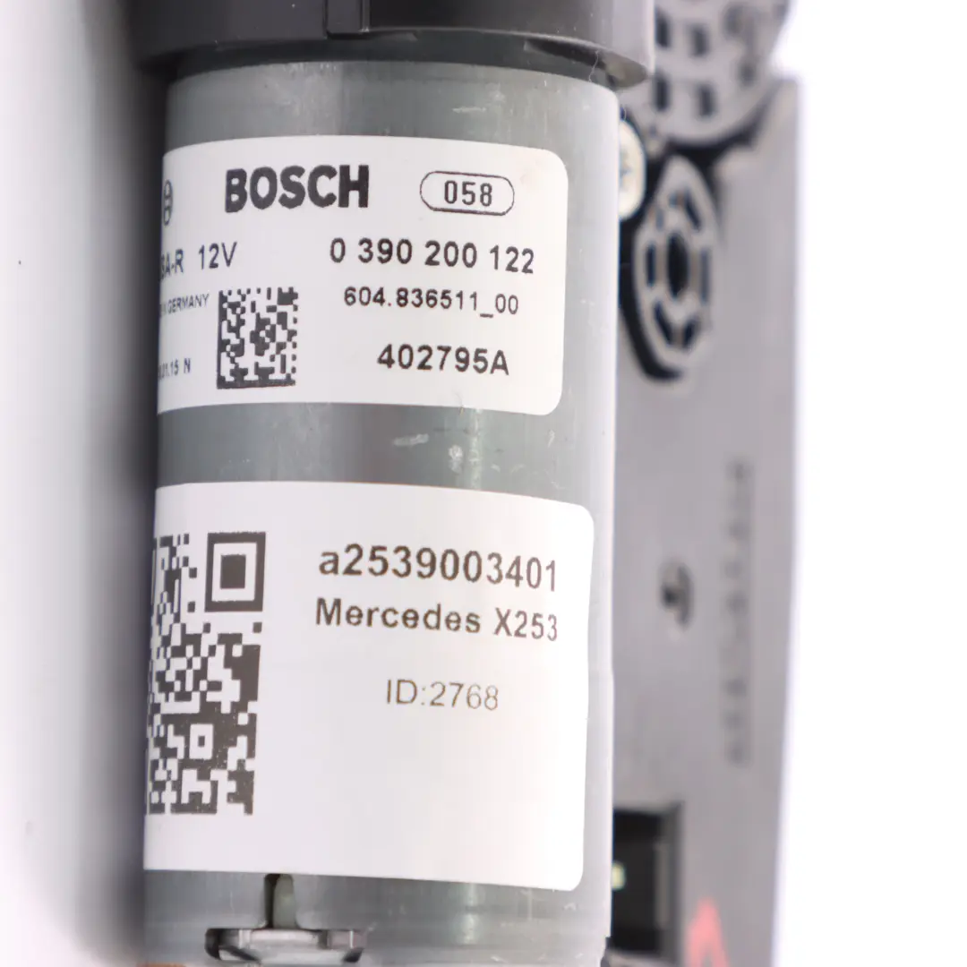 Techo solar Motor Mercedes X253 Techo corredizo panorámico cristal Motor Drive para con número de pieza A2539003401 Techo solar Motor Mercedes X253 Techo corredizo panorámico cristal Motor Drive - SKU A2539003401 - Número de pieza A2539003401