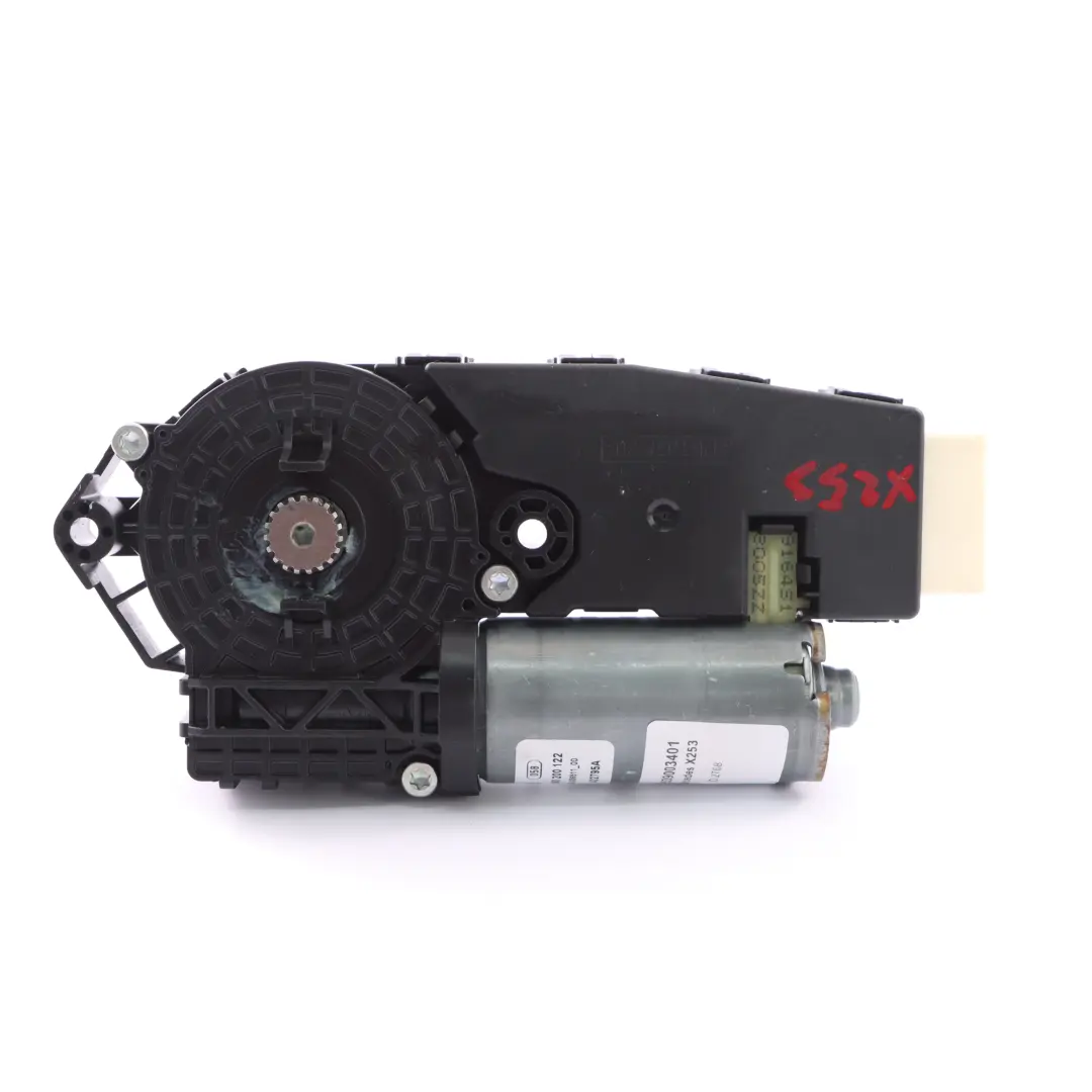 SunRoof Motor Mercedes X253 Panoramic Glass Sliding Roof Motor Drive to with Part number A2539003401 SunRoof Motor Mercedes X253 Panoramic Glass Sliding Roof Motor Drive - SKU A2539003401 - Part number A2539003401