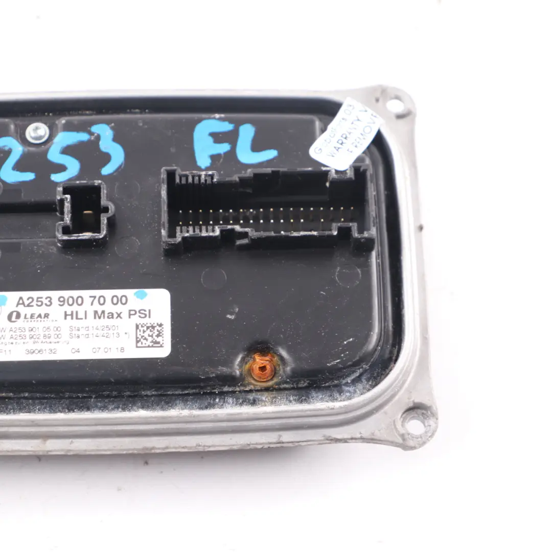 Module De Phare Avant Gauche Ballast LED pour Mercedes X253 C253 à propos du numéro de pièce A2539007000 Mercedes X253 C253 Module De Phare Avant Gauche Ballast LED - SKU A2539007000 - Numéro de pièce A2539007000