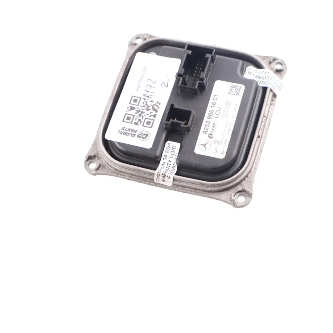 Headlight Module Mercedes SLK R172 W253 X253 Ballast Control Unit to with Part number A2539051601 Headlight Module Mercedes SLK R172 W253 X253 Ballast Control Unit - SKU A2539051601 - Part number A2539051601