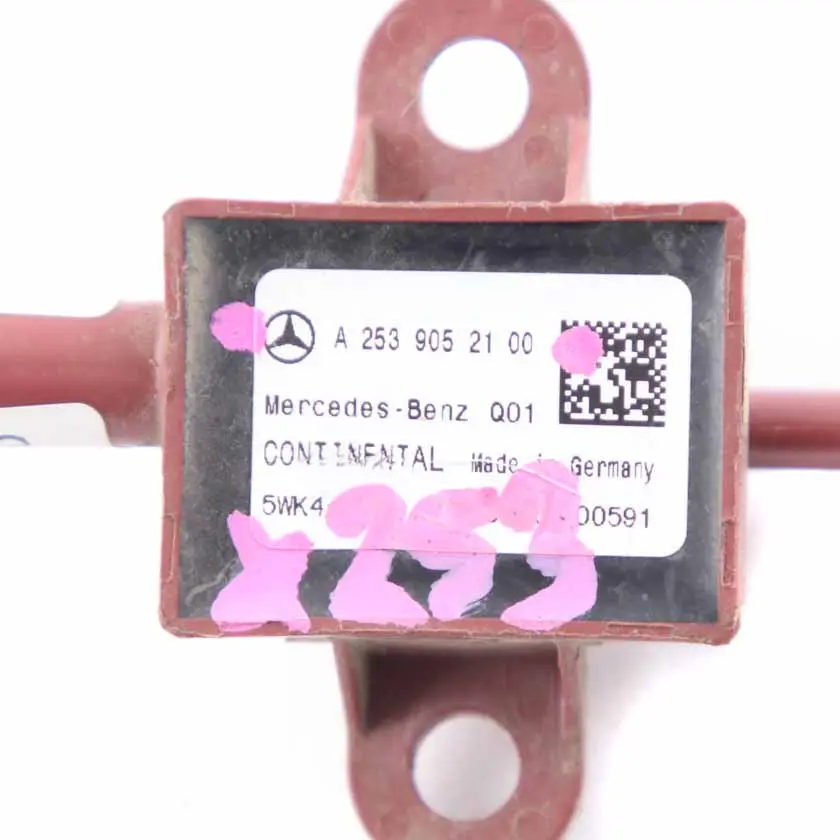 Pedestrian Protection Pressure Crash Sensor to Mercedes GLC C253 X253 with Part number A2539052100 Mercedes GLC C253 X253 Pedestrian Protection Pressure Crash Sensor - SKU A2539052100 - Part number A2539052100