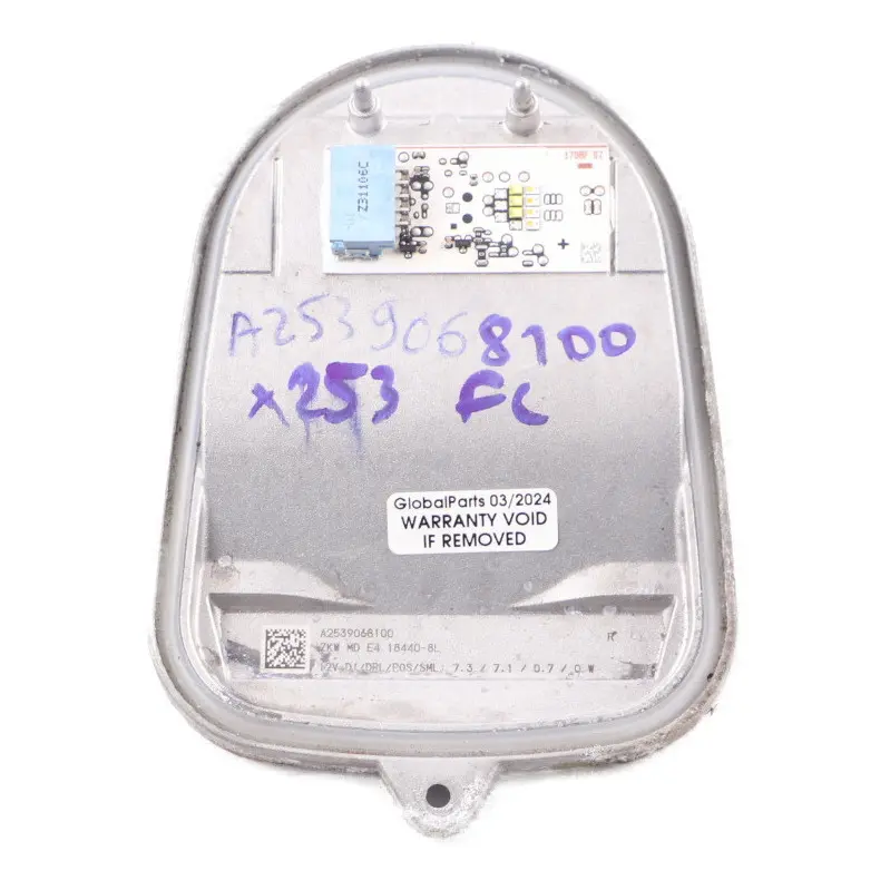 Headlight Module Mercedes X253 C253 Left N/S LED Ballast Unit - SKU A2539068100 - Part number A2539068100