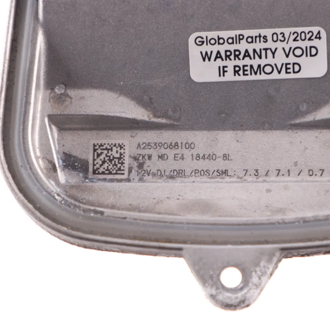 Headlight Module Mercedes X253 C253 Left N/S LED Ballast Unit to with Part number A2539068100 Headlight Module Mercedes X253 C253 Left N/S LED Ballast Unit - SKU A2539068100 - Part number A2539068100