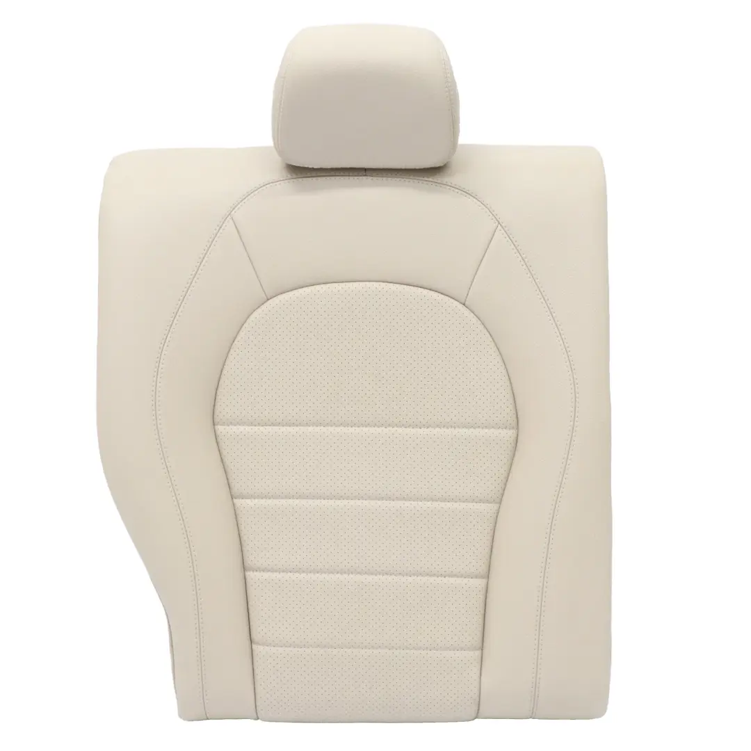 Mercedes W205 Respaldo del asiento trasero derecho Cubre respaldo Beige - SKU A2539202402 - Número de pieza A2539202402