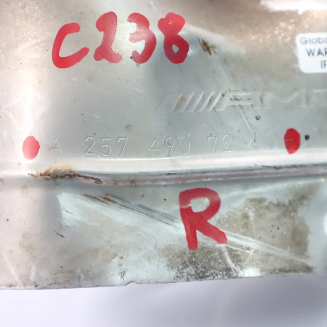 Auspuffspitzen Mercedes C238 CLS C257 AMG Schall dämpfer rohr Rechts für mit Teilenummer A2574907200 Auspuffspitzen Mercedes C238 CLS C257 AMG Schall dämpfer rohr Rechts - SKU A2574907200 - Teilenummer A2574907200