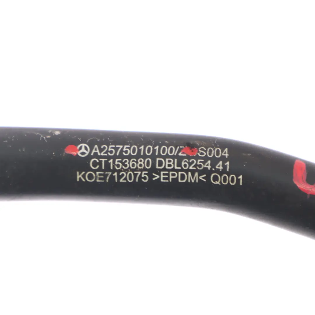 Bleed Line Mercedes W213 C238 M256 Expansion Tank To Radiator Line to with Part number A2575010100 Bleed Line Mercedes W213 C238 M256 Expansion Tank To Radiator Line - SKU A2575010100 - Part number A2575010100