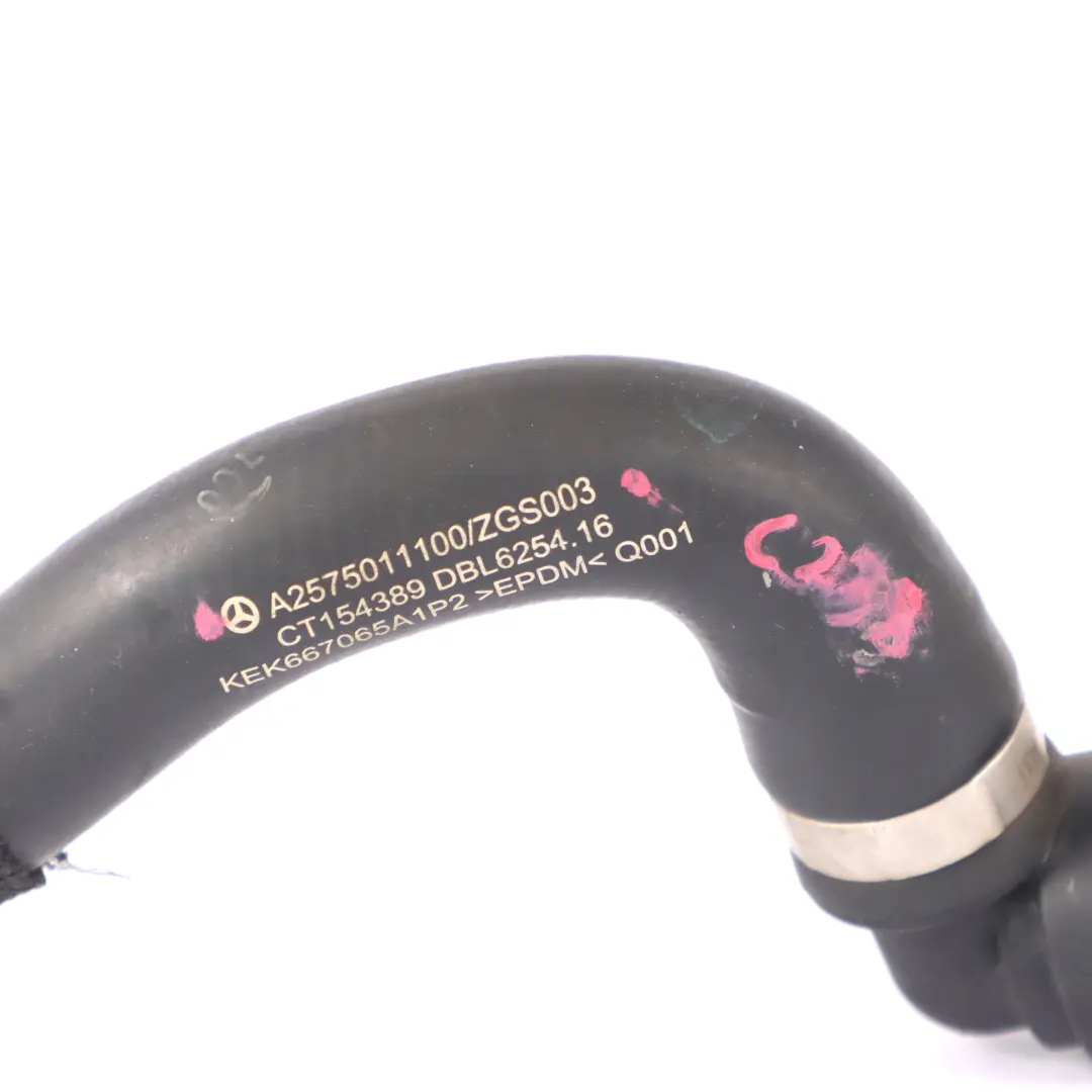 Kühlmittel Schlauch Mercedes C238 M256 Ausgleichsbehälter Kühler für mit Teilenummer A2575011100 Kühlmittel Schlauch Mercedes C238 M256 Ausgleichsbehälter Kühler - SKU A2575011100 - Teilenummer A2575011100