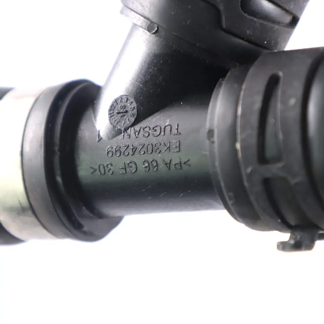 Coolant Hose Mercedes W213 C238 OM256 Expansion Tank Radiator Line to with Part number A2575011900 Coolant Hose Mercedes W213 C238 OM256 Expansion Tank Radiator Line - SKU A2575011900 - Part number A2575011900