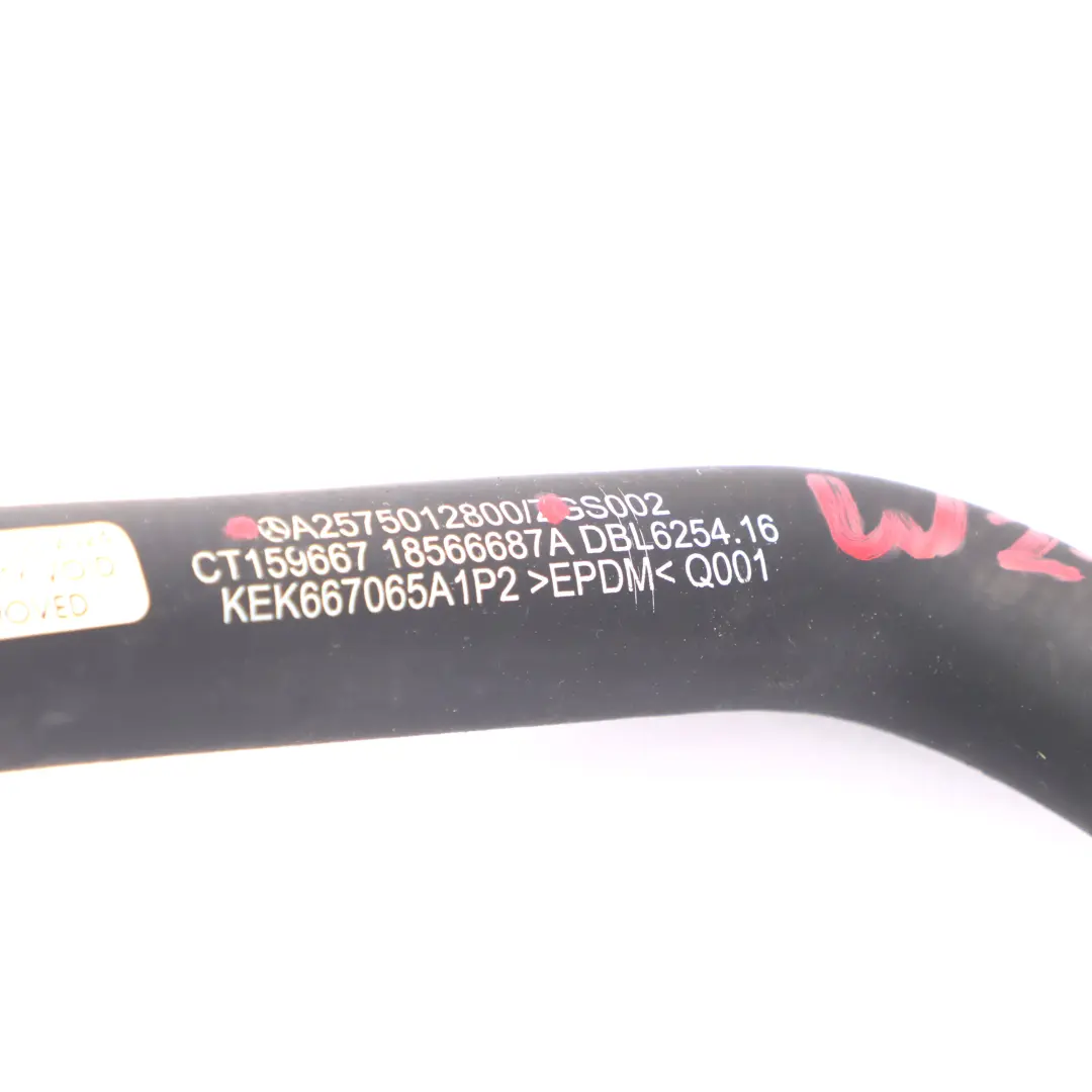 Tuyau refroidissement Mercedes W213 W257 C238 OM256 Ligne d'eau refroidissement pour à propos du numéro de pièce A2575012800 Tuyau refroidissement Mercedes W213 W257 C238 OM256 Ligne d'eau refroidissement - SKU A2575012800 - Numéro de pièce A2575012800