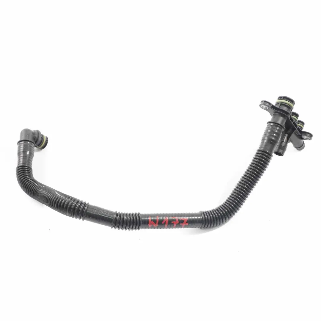 Radiator Pipe Mercedes W177 M260 Coolant Vent Line Hose to Engine with Part number A2600180500 Engine Radiator Pipe Mercedes W177 M260 Coolant Vent Line Hose - SKU A2600180500 - Part number A2600180500