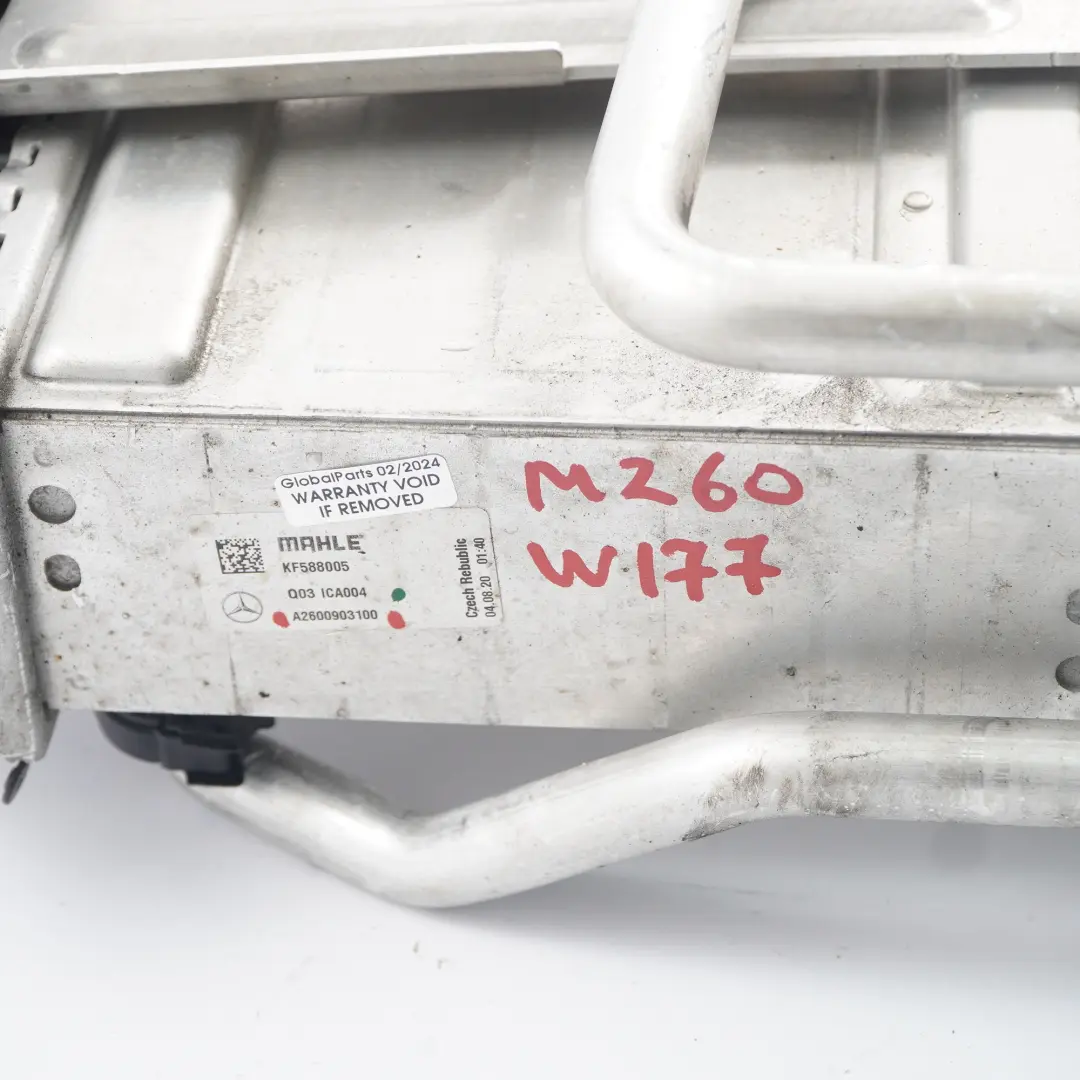 Mercedes W177 M260 AMG A35 Intercooler Enfriador de aire de carga - SKU A2600903100 - Número de pieza A2600903100