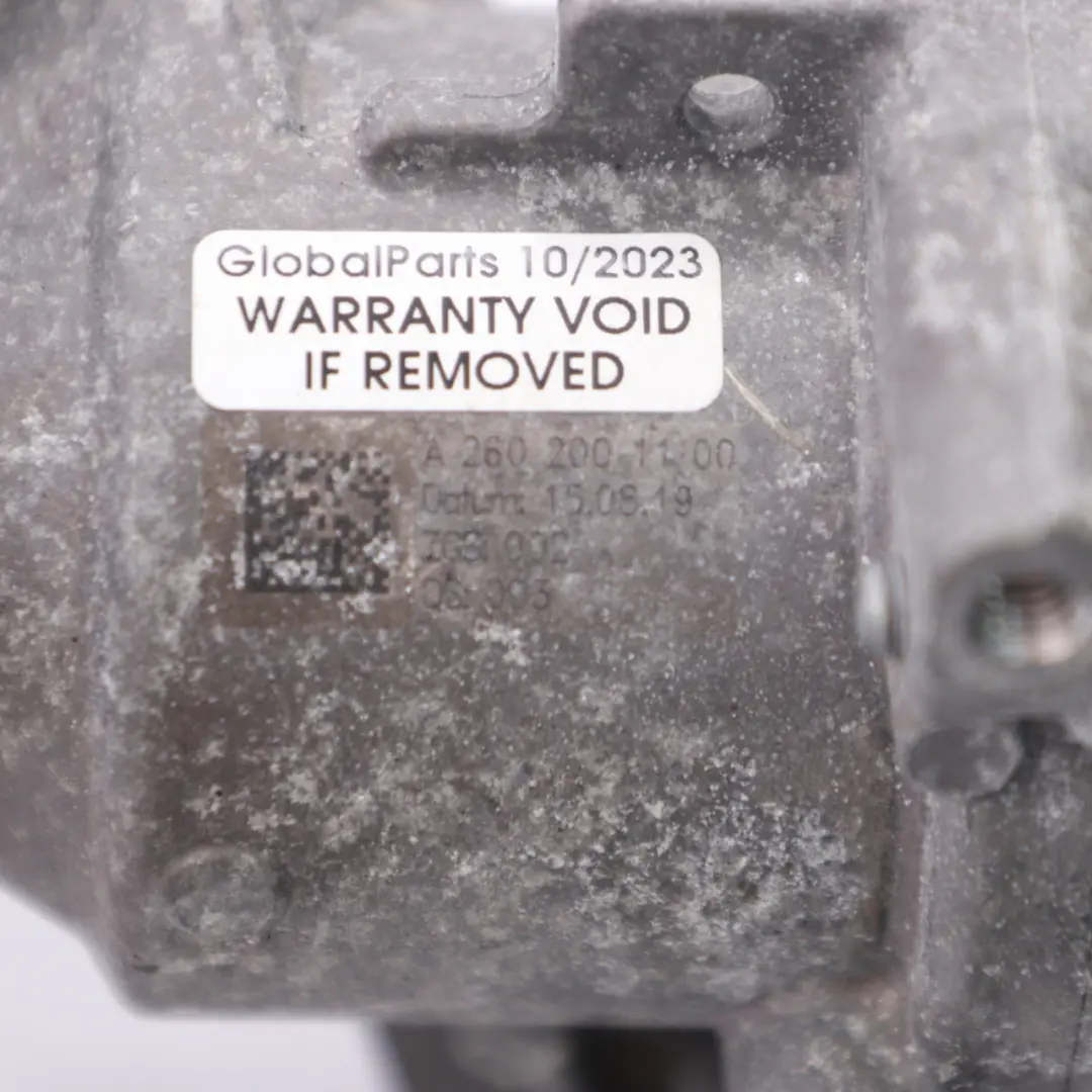 M260 Petrol Coolant Water Pump Unit to Mercedes W177 with Part number A2602001100 Mercedes W177 M260 Petrol Coolant Water Pump Unit - SKU A2602001100 - Part number A2602001100