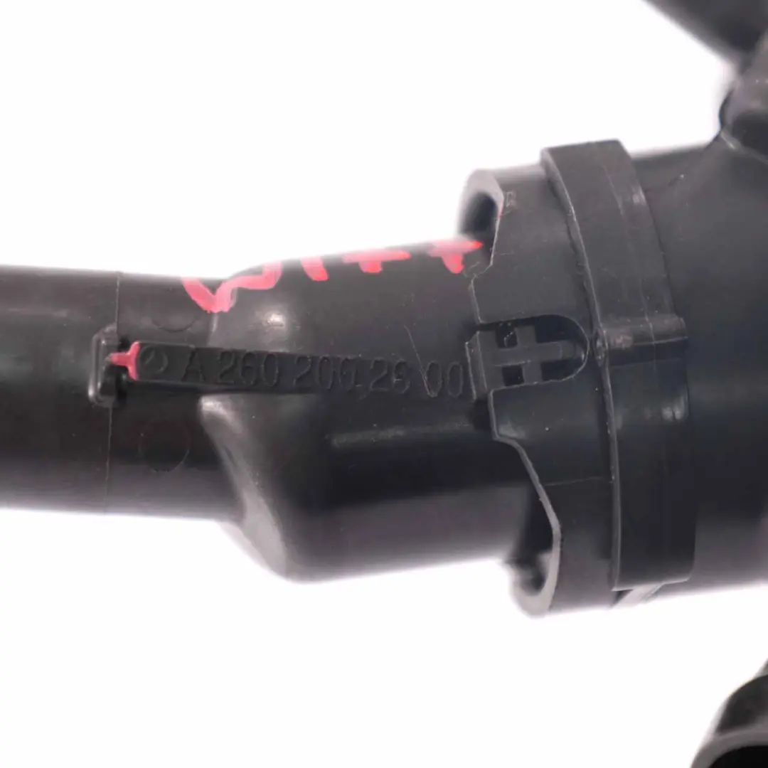 M260 Termostato Carcasa Del Refrigerante para Mercedes W177 W247 con número de pieza A2602002600 Mercedes W177 W247 M260 Termostato Carcasa Del Refrigerante - SKU A2602002600 - Número de pieza A2602002600