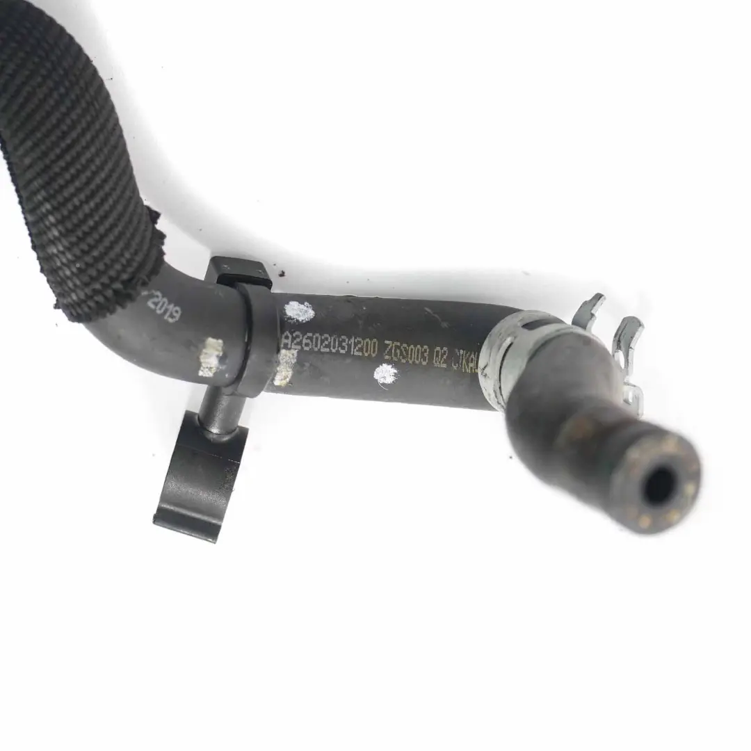 M260 Tuyau de Radiateur de Refroidissement du Moteur pour Mercedes W177 à propos du numéro de pièce A2602031200 Mercedes W177 M260 Tuyau de Radiateur de Refroidissement du Moteur - SKU A2602031200 - Numéro de pièce A2602031200