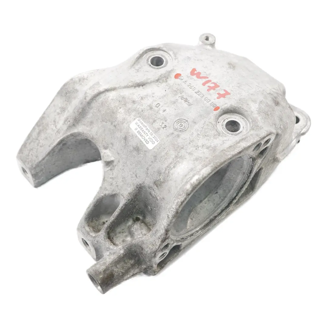 M260 Motor halterung Antriebs wellen halterung für Mercedes W177 W247 mit Teilenummer A2602230000 Mercedes W177 W247 M260 Motor halterung Antriebs wellen halterung - SKU A2602230000 - Teilenummer A2602230000