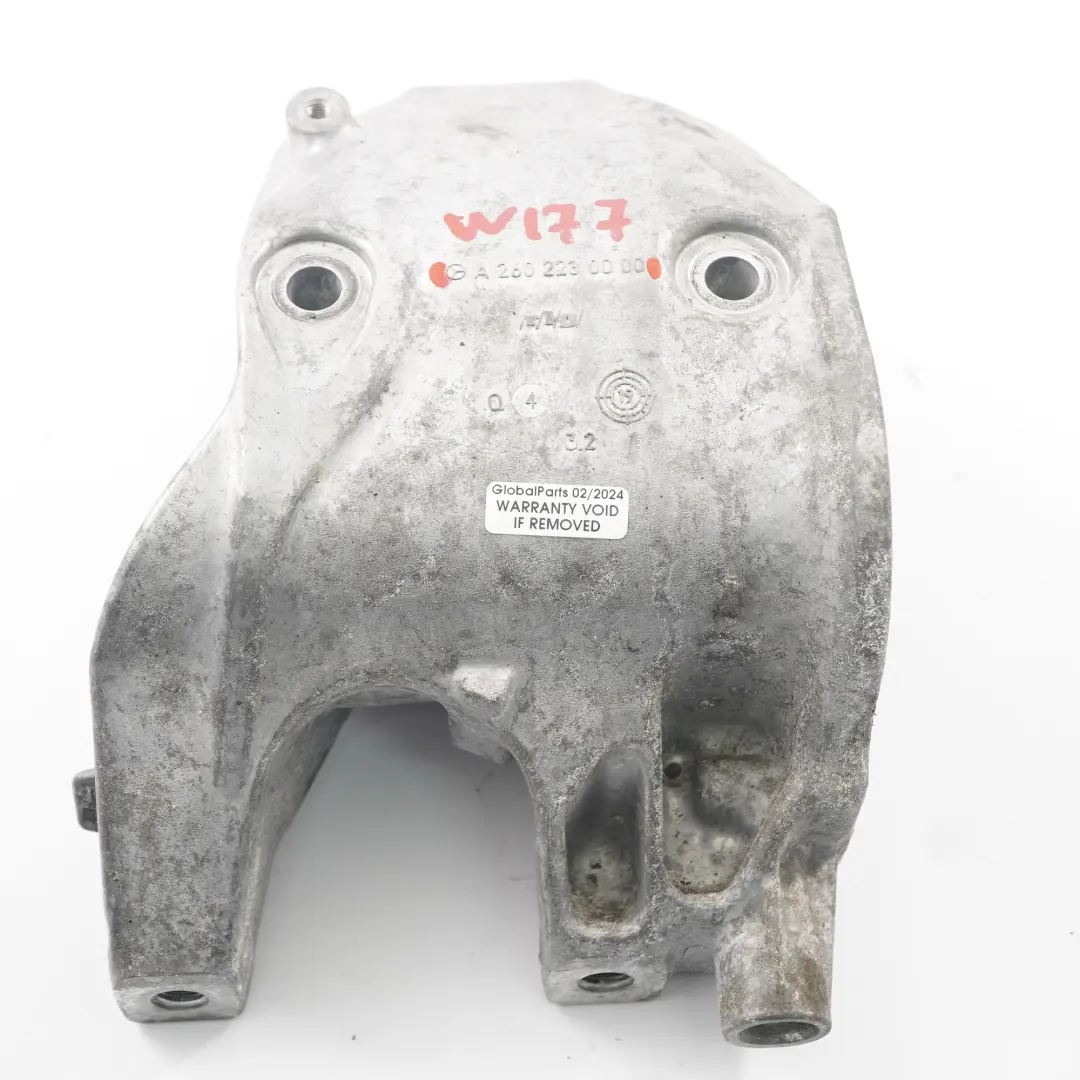 M260 Soporte motor eje transmisión para Mercedes W177 W247 con número de pieza A2602230000 Mercedes W177 W247 M260 Soporte motor eje transmisión - SKU A2602230000 - Número de pieza A2602230000