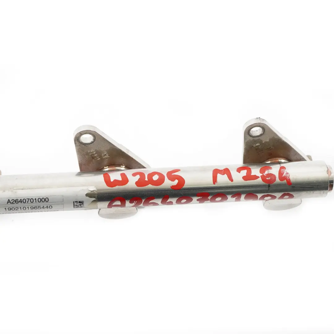 M264 Petrol Fuel Injector Injection Rail Line A2640701000 to Mercedes W205 with Part number A2640701900 Mercedes W205 M264 Petrol Fuel Injector Injection Rail Line A2640701000 - SKU A2640701900 - Part number A2640701900
