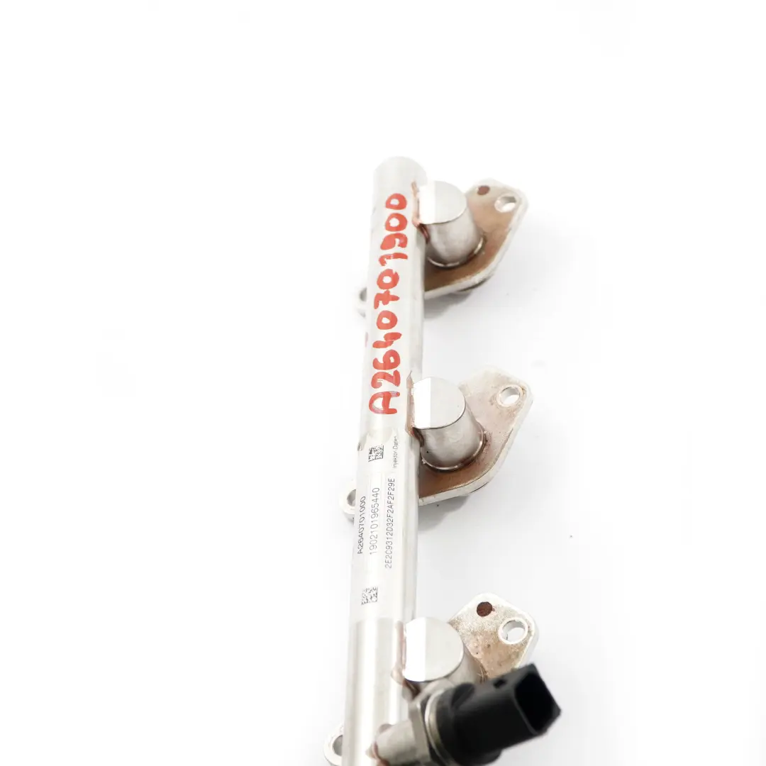 M264 Petrol Fuel Injector Injection Rail Line A2640701000 to Mercedes W205 with Part number A2640701900 Mercedes W205 M264 Petrol Fuel Injector Injection Rail Line A2640701000 - SKU A2640701900 - Part number A2640701900