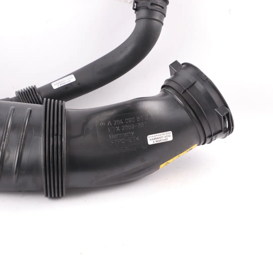 M264 Lufteinlass Ladeluftrohr Schlauch Benzin für Mercedes W205 mit Teilenummer A2640905100 Mercedes W205 M264 Lufteinlass Ladeluftrohr Schlauch Benzin - SKU A2640905100 - Teilenummer A2640905100