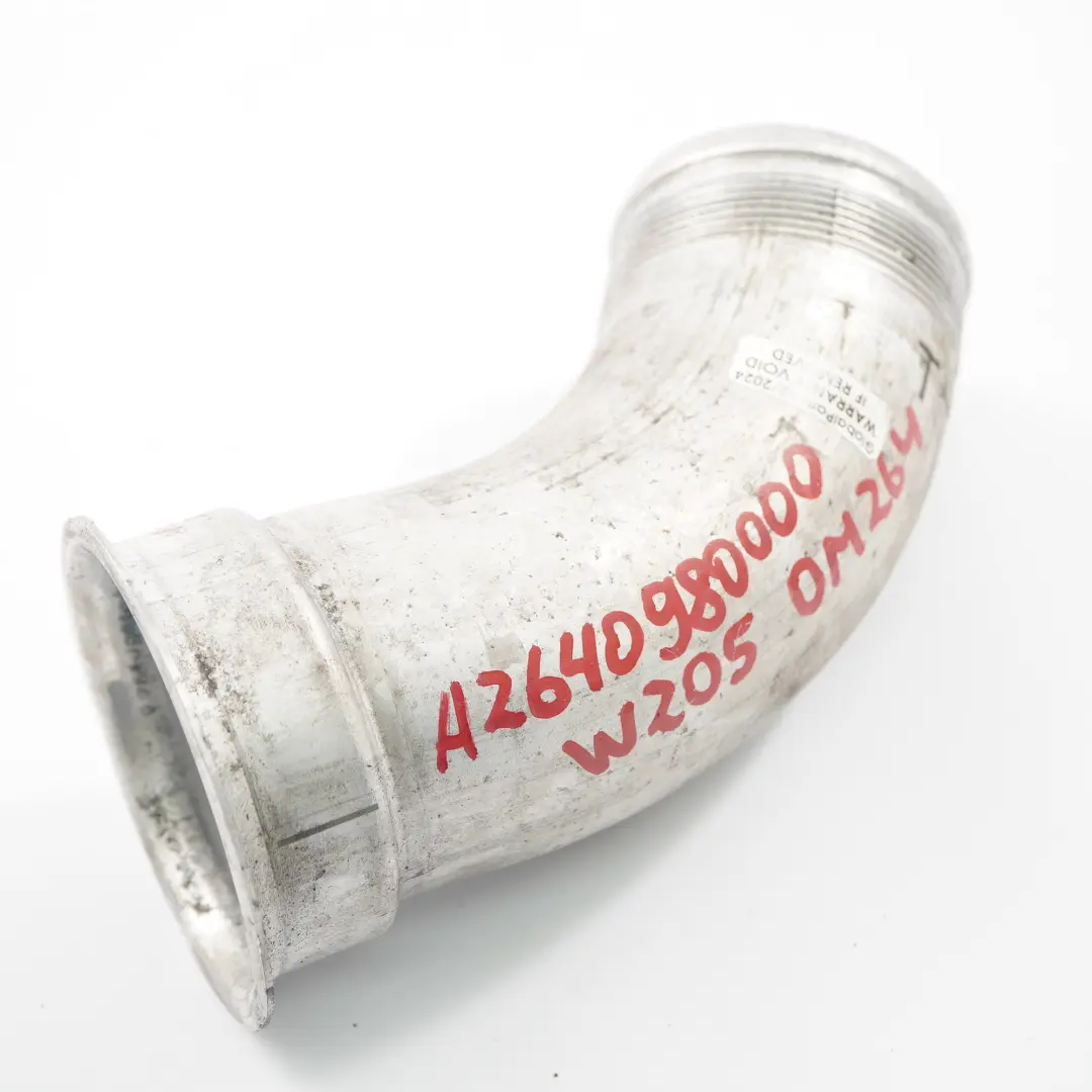 Tubo admisión aire Mercedes W205 M264 Manguera línea intercooler A2640980400 para con número de pieza A2640980000 Tubo admisión aire Mercedes W205 M264 Manguera línea intercooler A2640980400 - SKU A2640980000 - Número de pieza A2640980000