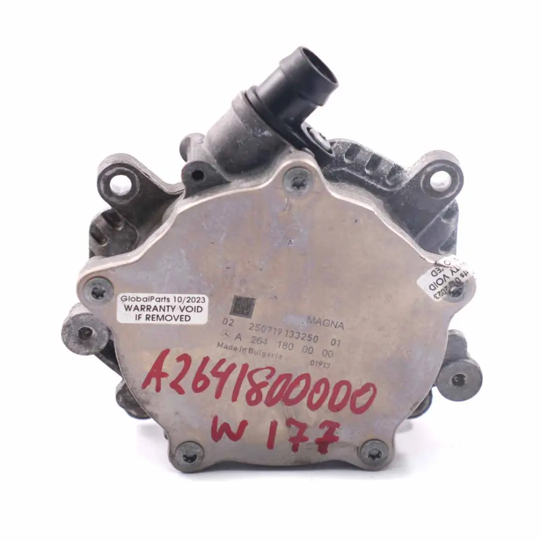 M260 Benzin Unterdruck Pumpe für Mercedes W177 V177 mit Teilenummer A2641800000 Mercedes W177 V177 M260 Benzin Unterdruck Pumpe - SKU A2641800000 - Teilenummer A2641800000