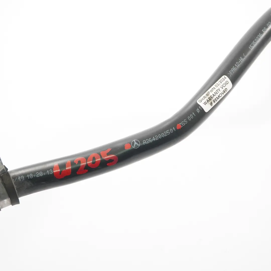 Tuyau d'eau Mercedes W205 W213 Conduite liquide refroidissement pour à propos du numéro de pièce A2642002501 Tuyau d'eau Mercedes W205 W213 Conduite liquide refroidissement - SKU A2642002501 - Numéro de pièce A2642002501