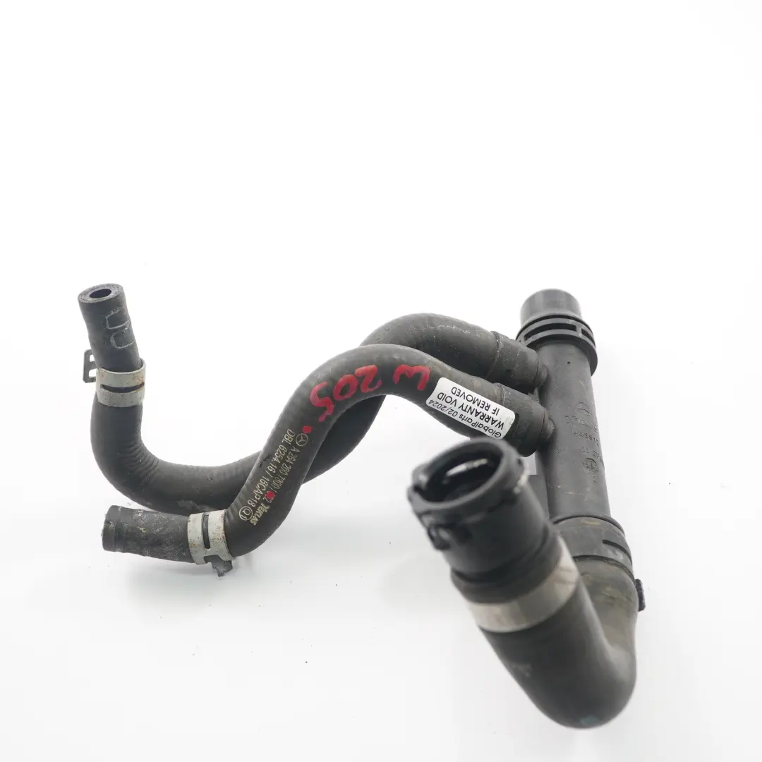 Mercedes W205 Ligne de Refroidissement d'Eau Radiateur Tuyau Essence - SKU A2642007800 - Numéro de pièce A2642007800