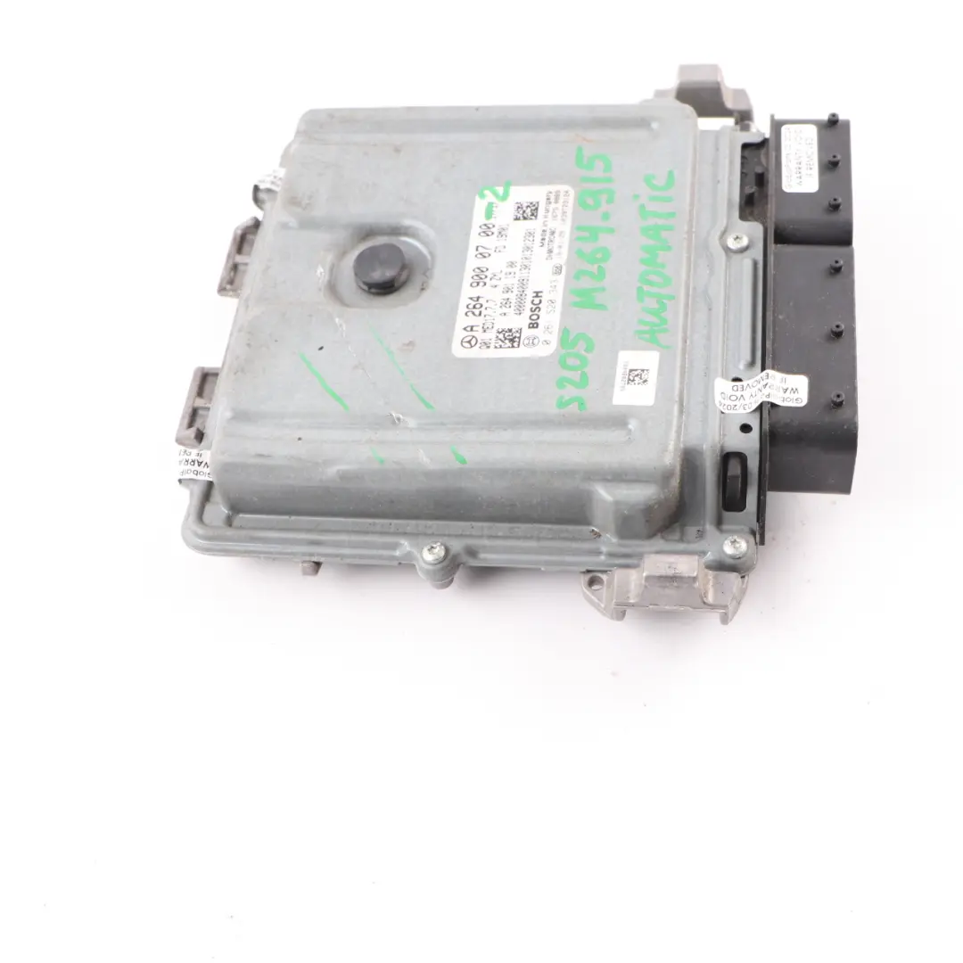 Mercedes W205 C 200 264915 264.915 184HP Engine ECU Module Automatic - SKU A2649000700-2 - Part number A2649000700