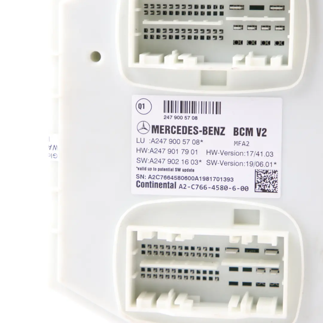 Mercedes V177 A35 AMG 306HP M260.920 4-Matic Engine ECU Kit Key Lock - SKU A2649001200-1 - Part number A2649001200