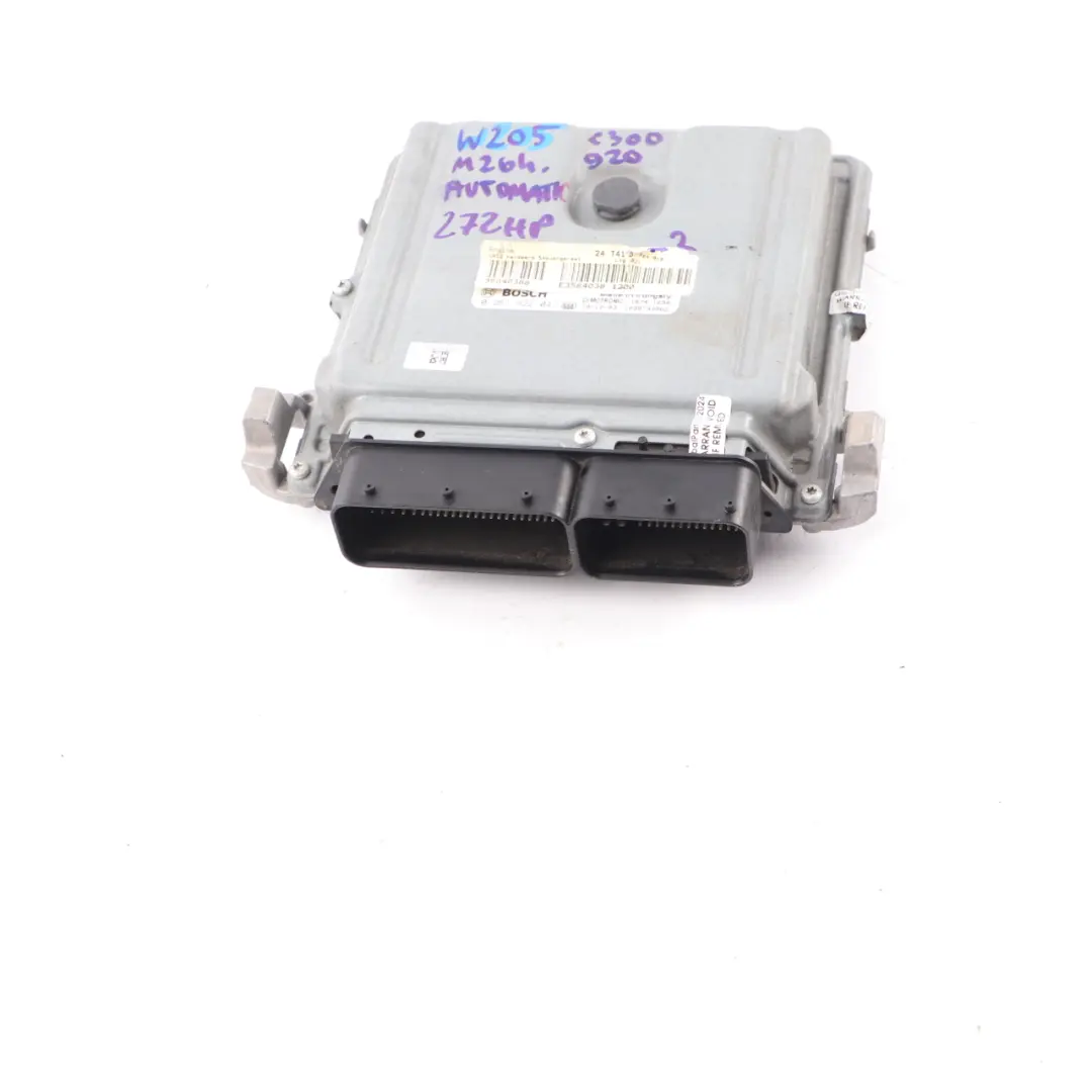Mercedes W205 C 300 264.920 258HP Engine ECU Control Unit Automatic - SKU A2649001200-2 - Part number A2649001200