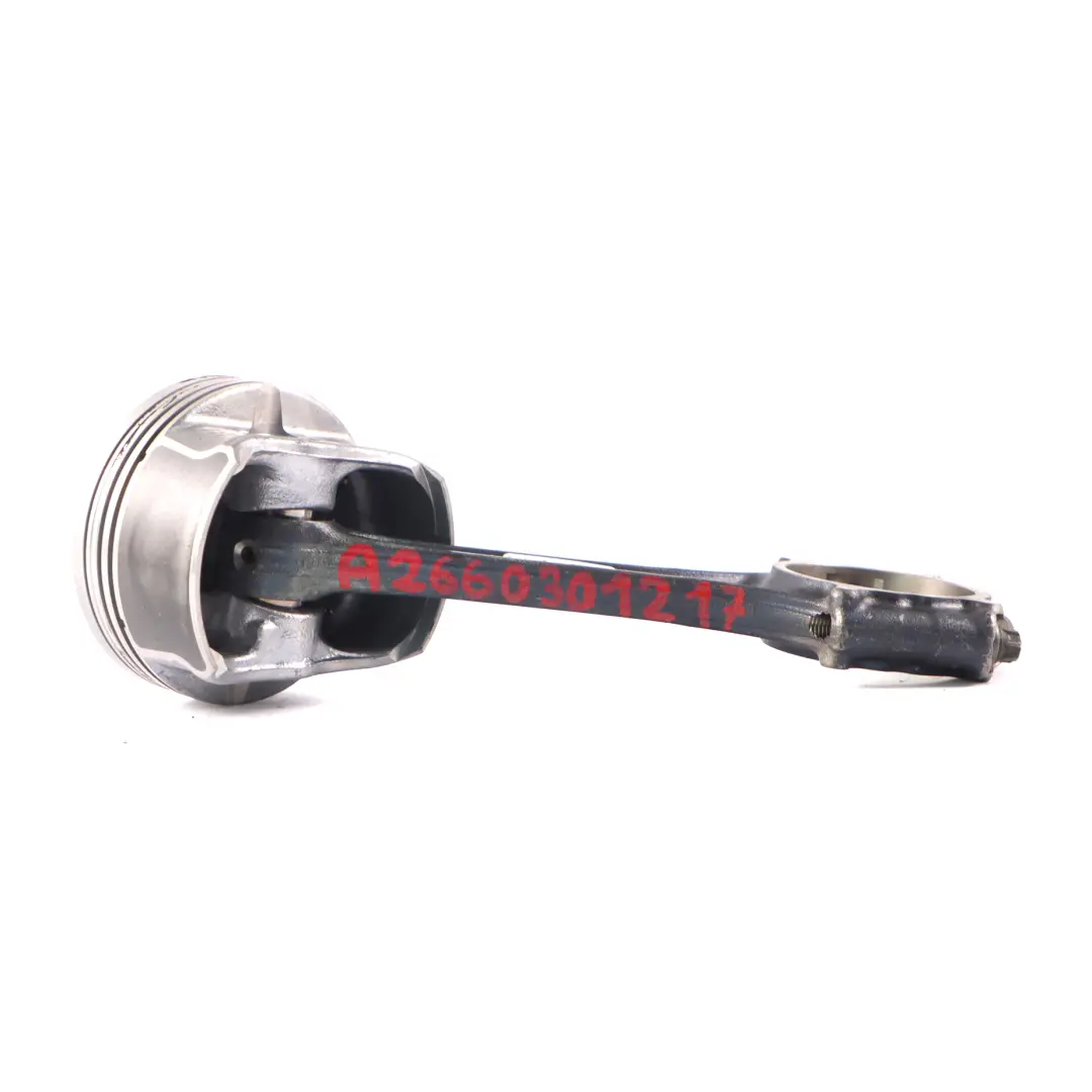 M266 Engine Piston Connecting Rod to Mercedes W169 W245 with Part number A2660301217 Mercedes W169 W245 M266 Engine Piston Connecting Rod - SKU A2660301217 - Part number A2660301217