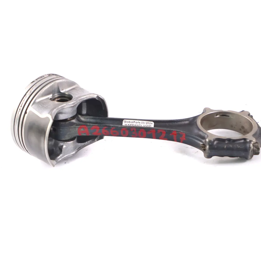 M266 Engine Piston Connecting Rod to Mercedes W169 W245 with Part number A2660301217 Mercedes W169 W245 M266 Engine Piston Connecting Rod - SKU A2660301217 - Part number A2660301217