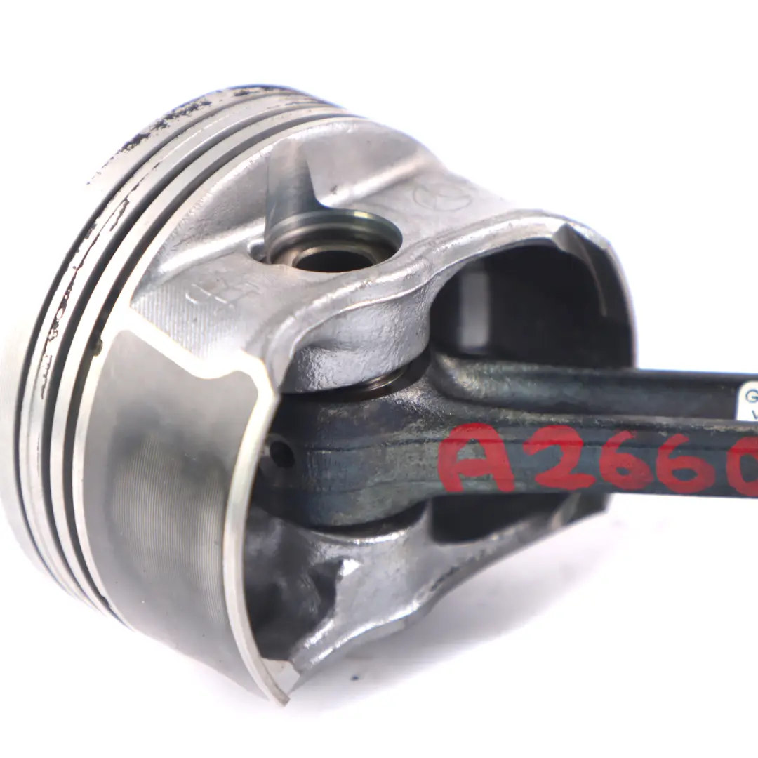 M266 Engine Piston Connecting Rod to Mercedes W169 W245 with Part number A2660301217 Mercedes W169 W245 M266 Engine Piston Connecting Rod - SKU A2660301217 - Part number A2660301217