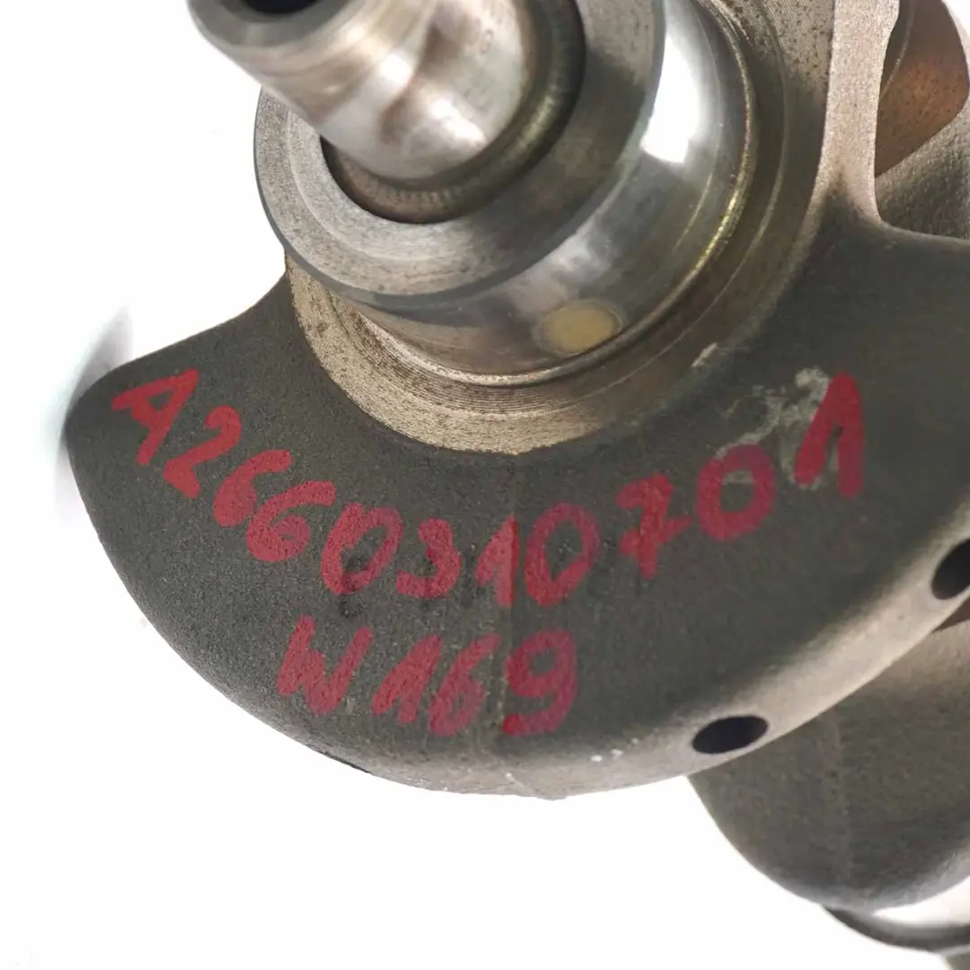  Crankshaft Mercedes W169 W245 A170 B170 M266.940 Petrol Engine - SKU A2660310701 - Part number A2660310701