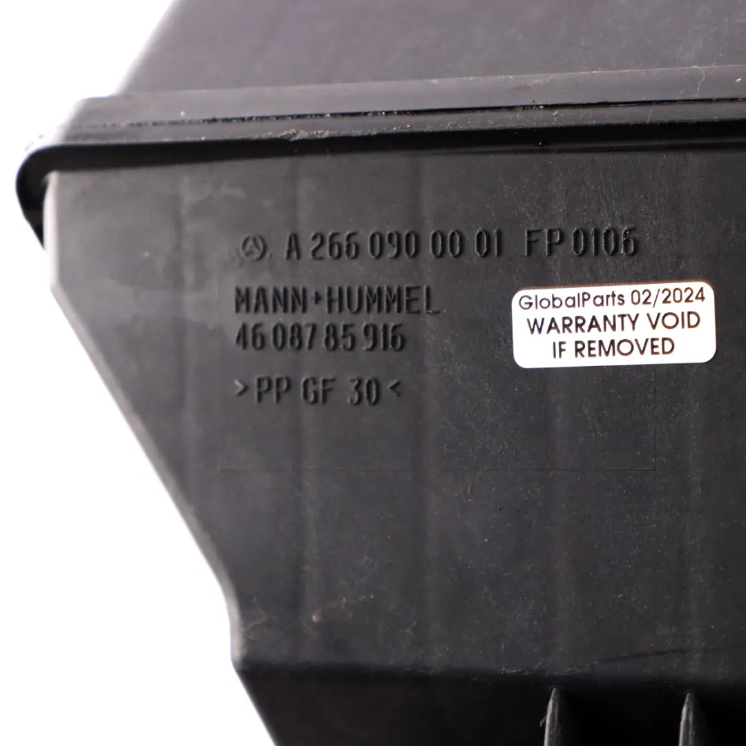  Caja del filtro de aire Mercedes W169 W245 M266 - SKU A2660900001-1 - Número de pieza A2660900001