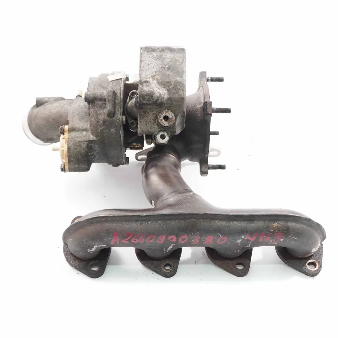 M266 Petrol Turbocompresseur Turbo Compresseur A2660900280 pour Mercedes W169 W245 à propos du numéro de pièce A2660900380 Mercedes W169 W245 M266 Petrol Turbocompresseur Turbo Compresseur A2660900280 - SKU A2660900380 - Numéro de pièce A2660900380