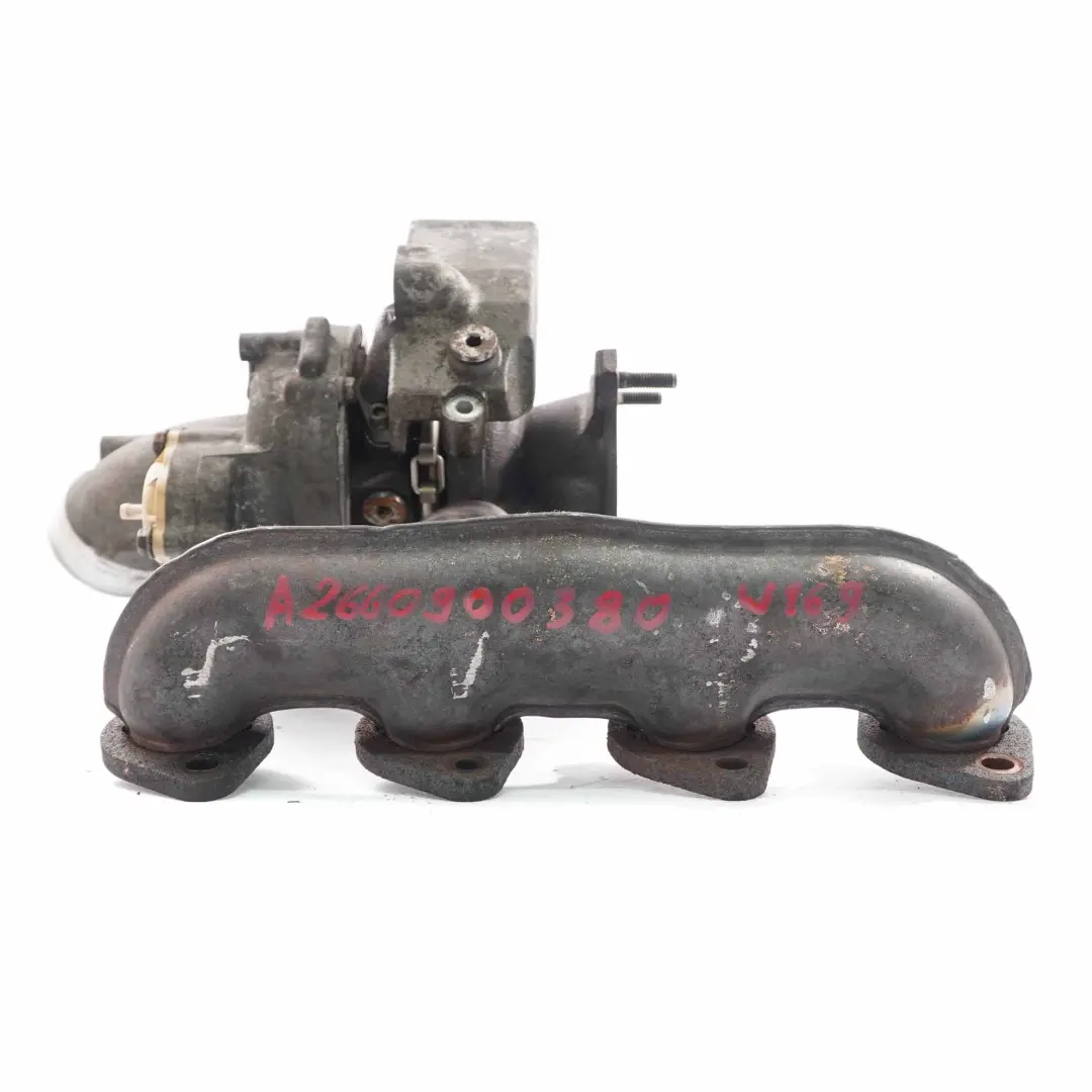 Mercedes W169 W245 M266 Benzina Turbocompressore Turbo Charger A2660900280 - SKU A2660900380 - Numero di parte A2660900380