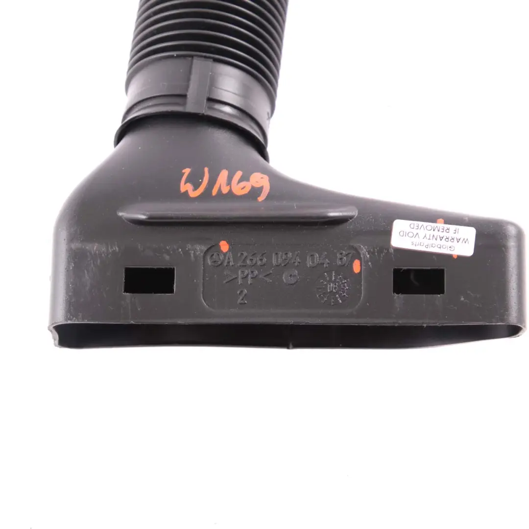 Wlot Powietrza Rura do Mercedes W169 o numerze A2660940487 Mercedes W169 Wlot Powietrza Rura - SKU A2660940487 - Numer Części A2660940487