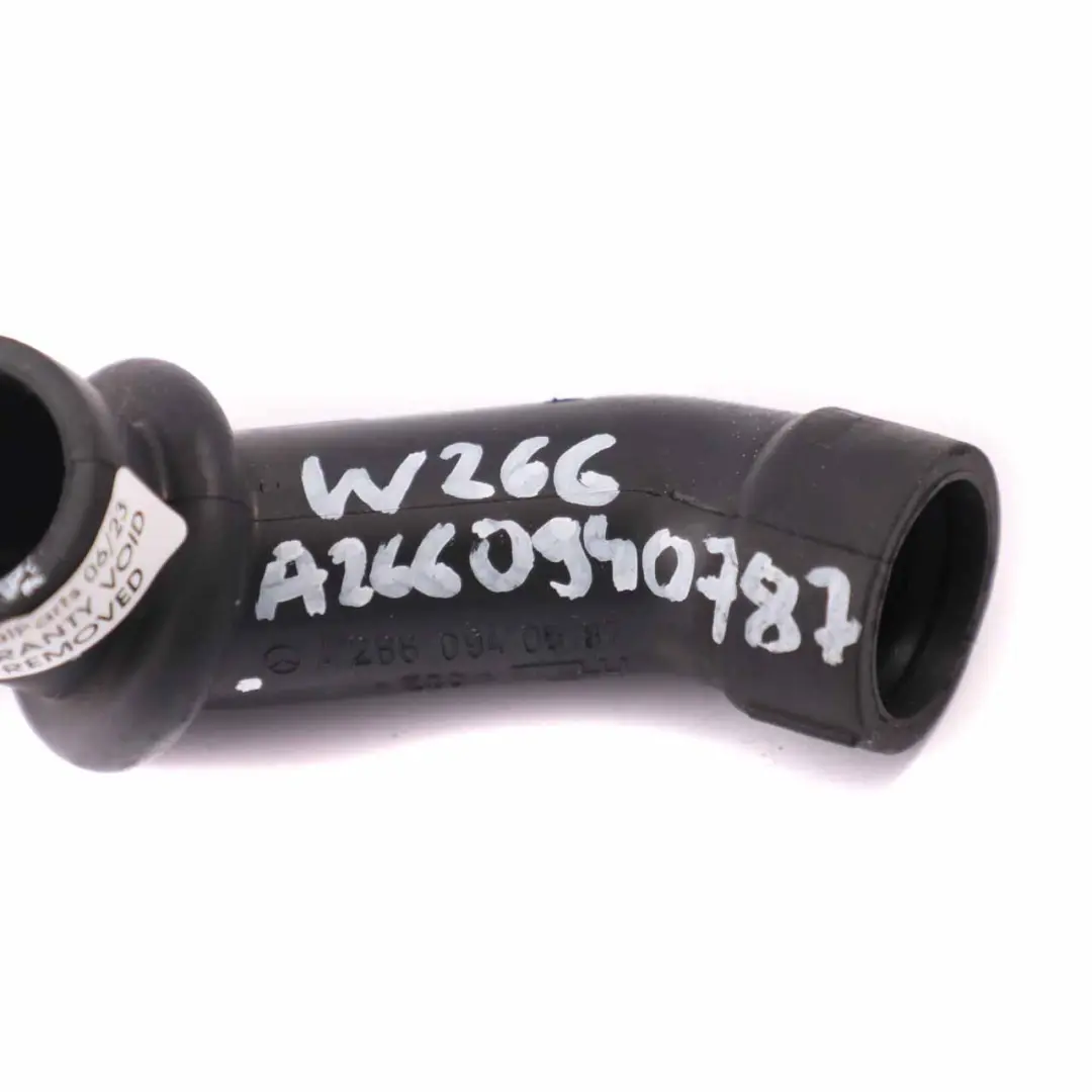  Manguera colector de admisión Mercedes W169 W245 M266 Air Line Pipe A2660940787 - SKU A2660940587 - Número de pieza A2660940587