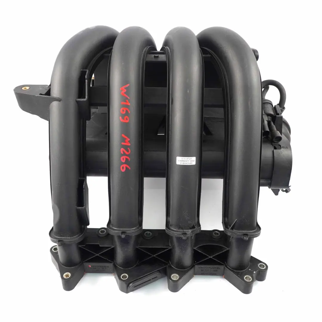 Intake Manifold Mercedes W169 W245 M266 Petrol Engine Inlet to with Part number A2661410201 Intake Manifold Mercedes W169 W245 M266 Petrol Engine Inlet - SKU A2661410201 - Part number A2661410201
