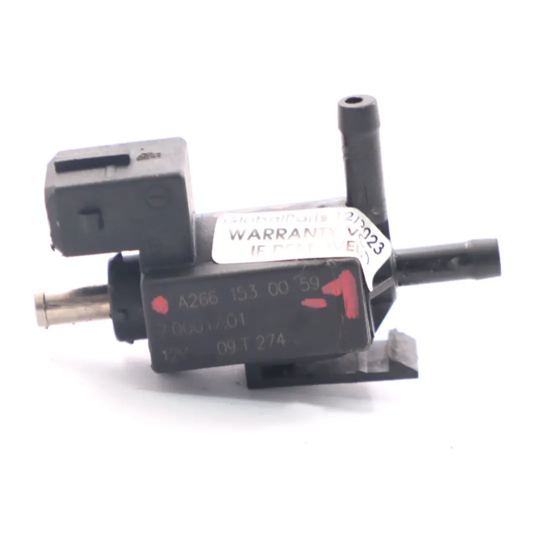 M266 Vacuum Solenoid Valve Pressure Converter to Mercedes W204 W212 with Part number A2661530059 Mercedes W204 W212 M266 Vacuum Solenoid Valve Pressure Converter - SKU A2661530059-1 - Part number A2661530059