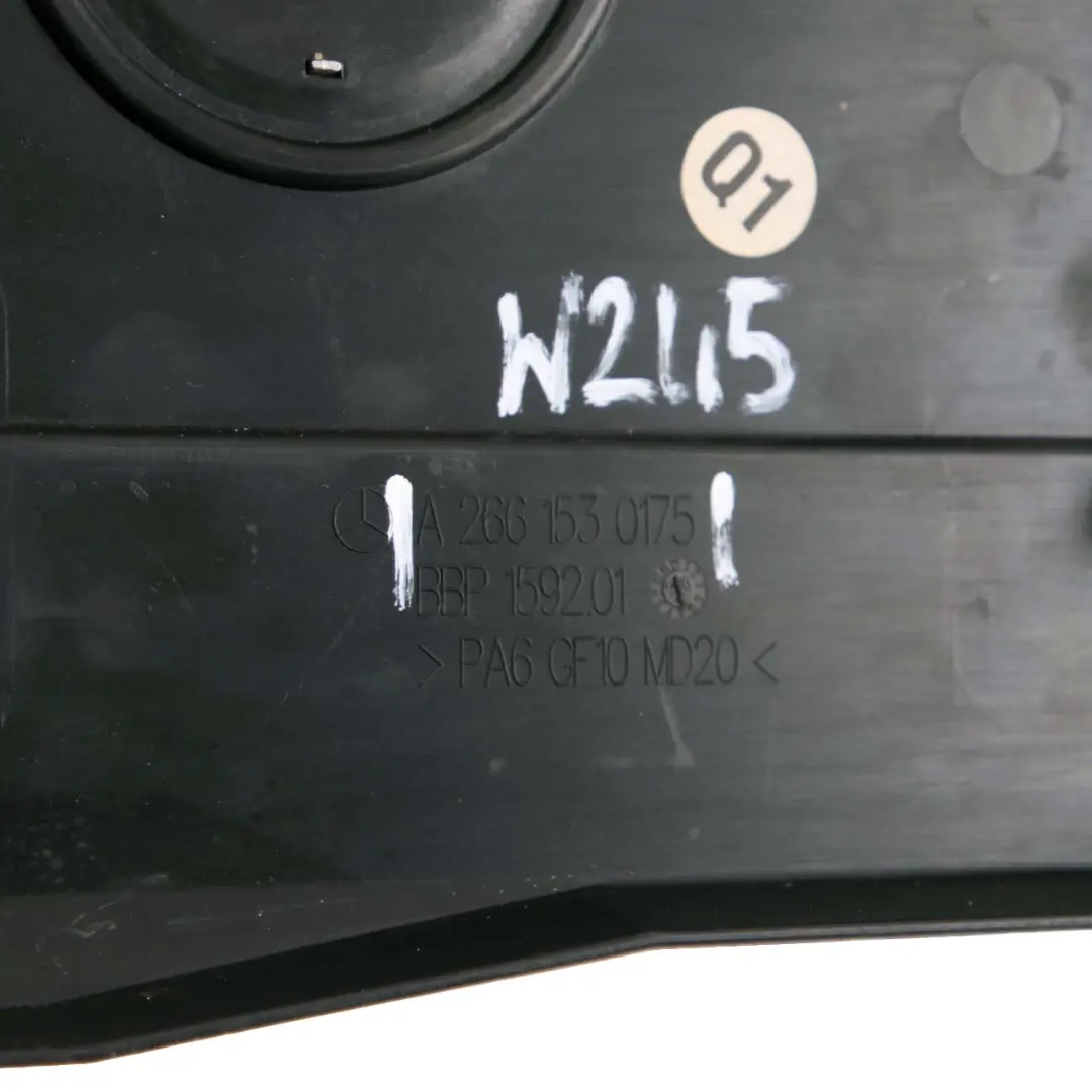 Mercedes-Benz W169 W245 A200 B200 M266 Petrol Engine Cover Trim to with Part number A2661530175 Mercedes-Benz W169 W245 A200 B200 M266 Petrol Engine Cover Trim - SKU A2661530175 - Part number A2661530175