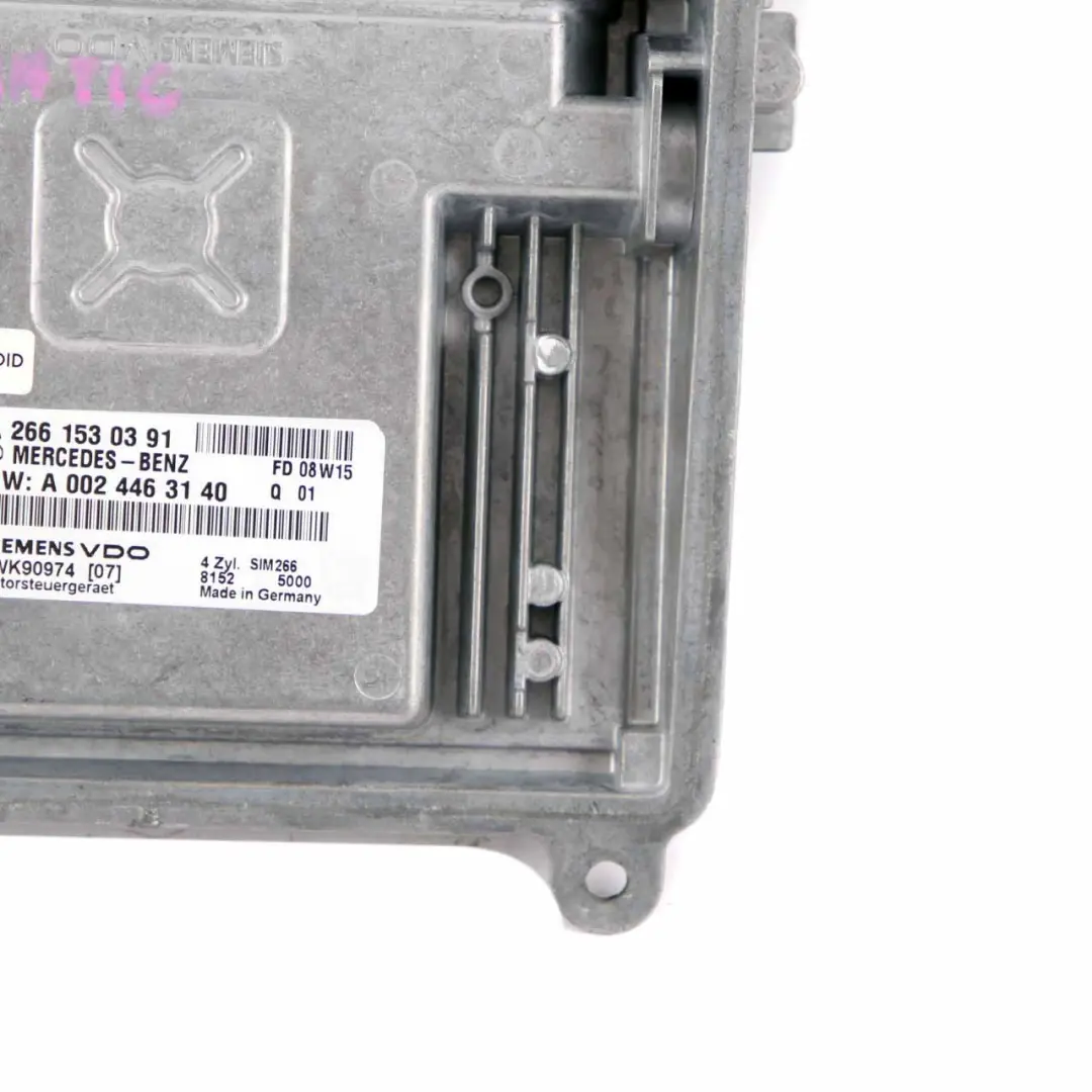Mercedes W169 A150 M266 95HP Engine Control Unit ECU Automatic - SKU A2661530391 - Part number A2661530391